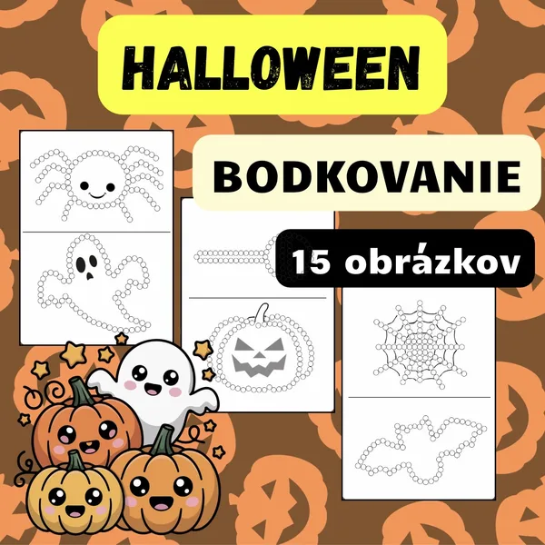 HALLOWEEN - bodkovanie