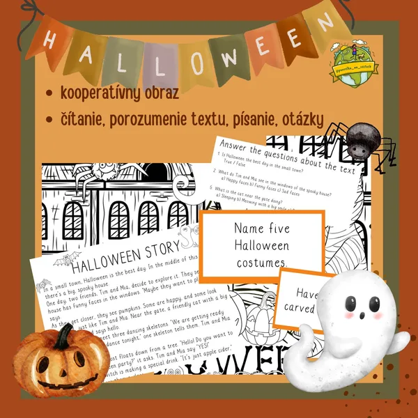 Halloween - kooperatívny obrázok
