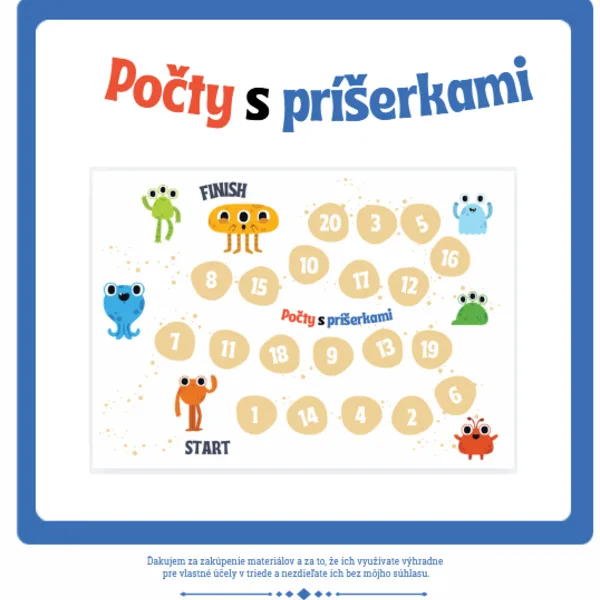 Počty s príšerkami