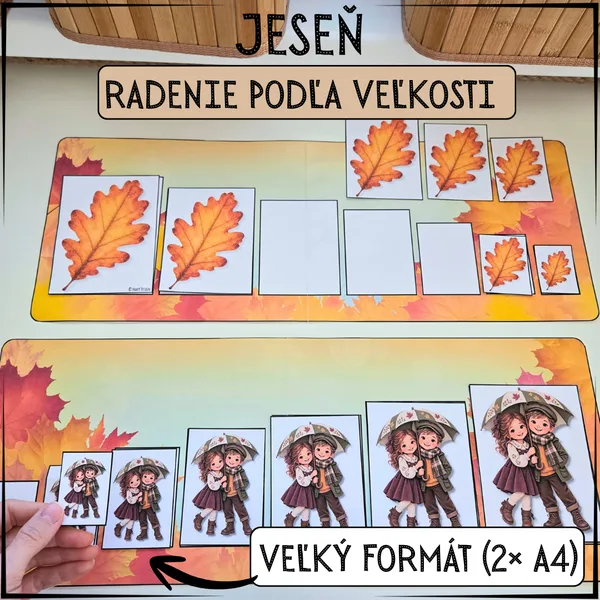 RADENIE PODĽA VEĽKOSTI – JESEŇ