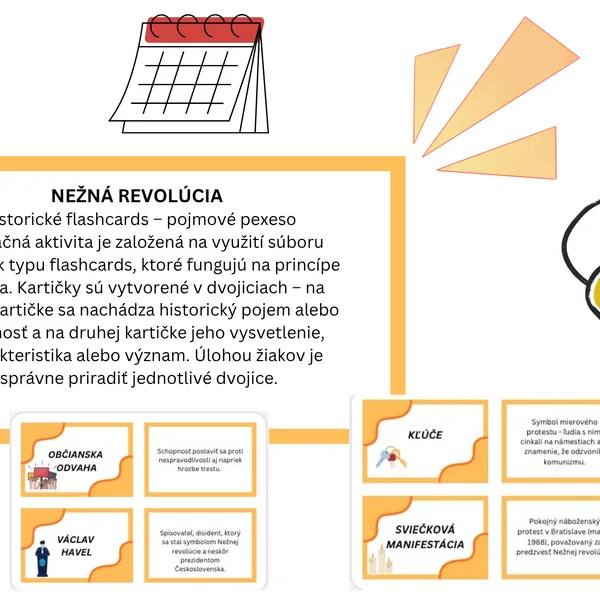 Nežná revolúcia - flashcards