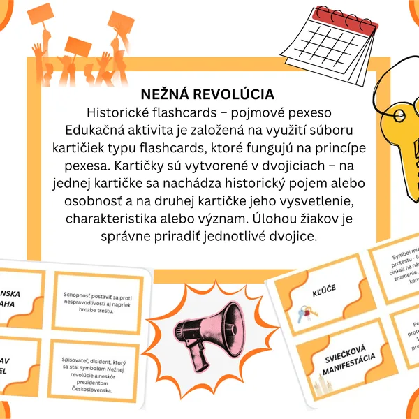 Nežná revolúcia - flashcards