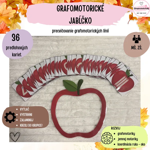 GRAFOMOTORICKÉ JABĹČKO