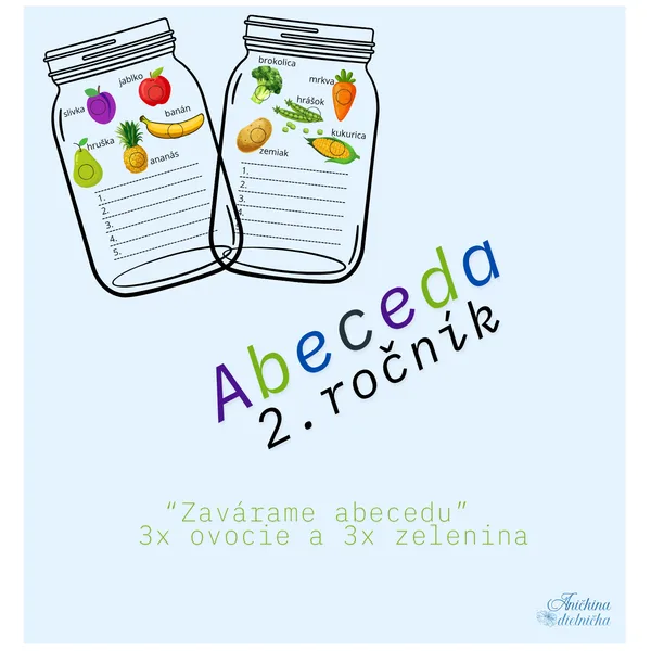 Abeceda 2. ročník zavárame abecedu