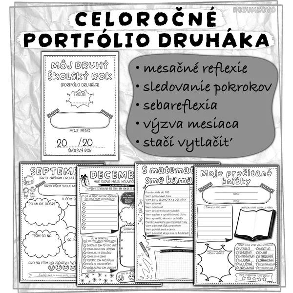 PORTFÓLIO DRUHÁKA - môj druhý školský rok