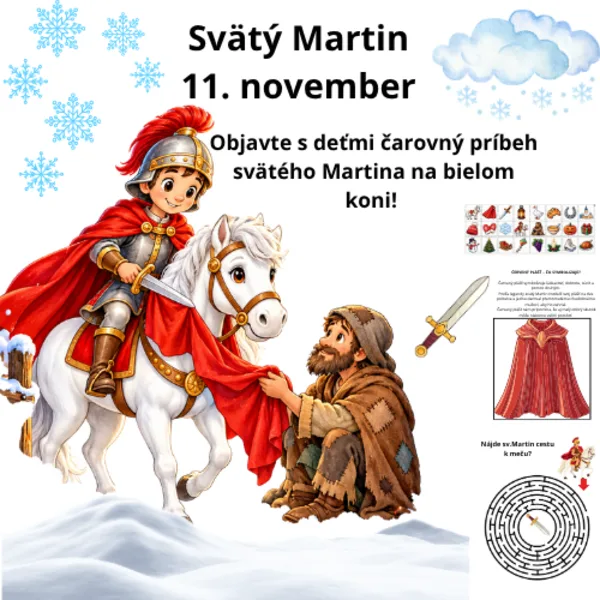 🐴 SVÄTÝ MARTIN NA BIELOM KONI ❄️