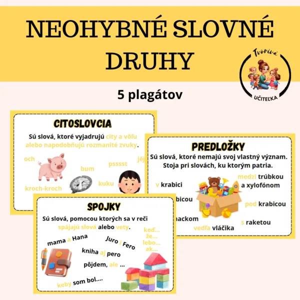Neohybné slovné druhy