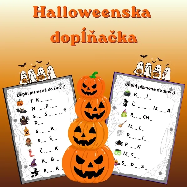 Halloweenska dopĺňačka