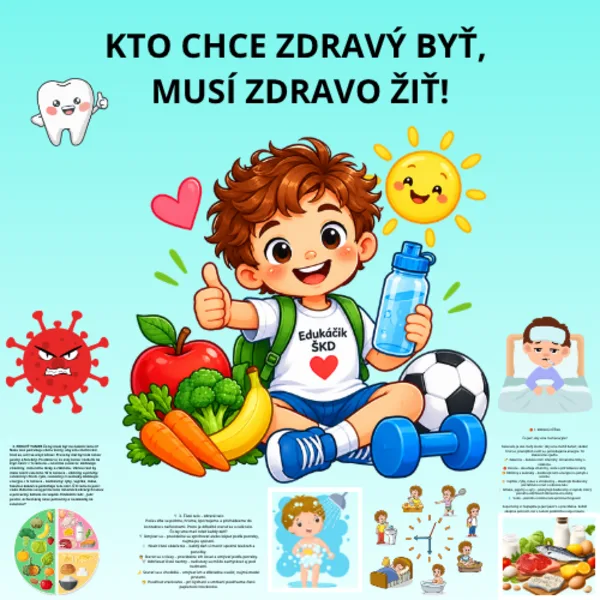 KTO CHCE ZDRAVÝ BYŤ, MUSÍ ZDRAVO ŽIŤ!❤️