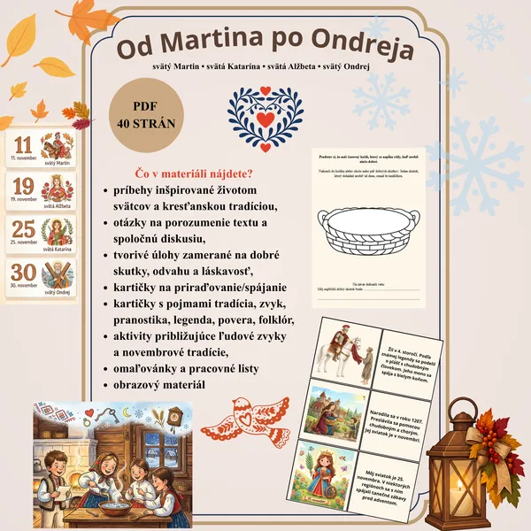 Od Martina po Ondreja