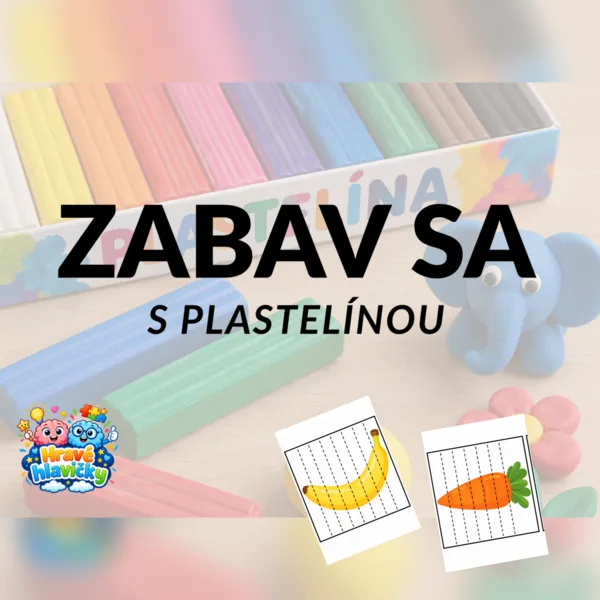 Zabav sa s plastelínou