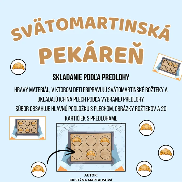 Svätomartinská pekáreň - Skladanie podľa predlohy 🥐