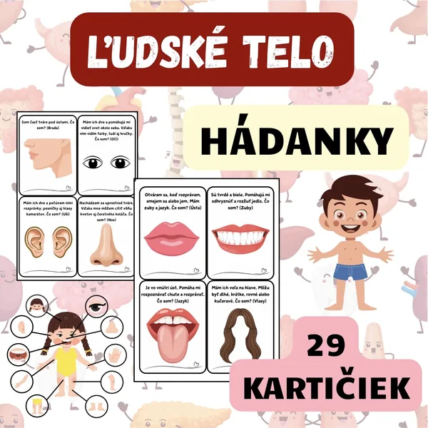 Ľudské telo - hádanky