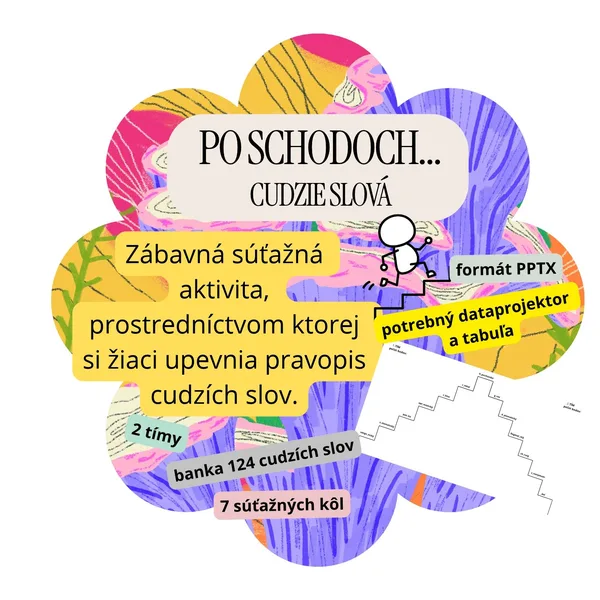 Po schodoch - cudzie slová - pptx