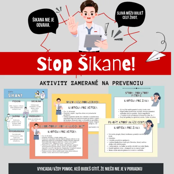 Stop šikane! Preventívne aktivity na zamedzenie šikany
