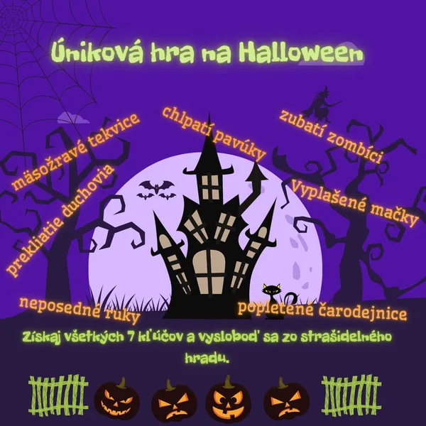 Úniková hra na Halloween